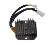 Régulateur de tension redresseur de tension pour moto F650GS F650ST Road Funduro, entrée 12 V CC avec ailettes de dissipateur thermique, aluminium noir