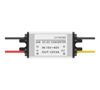 Régulateur de tension réglable d'alimentation | Transformateur abaisseur 24 V à 12 V pour automobile, camion, camping-car, électronique automobile