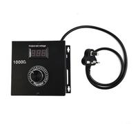 Régulateur de tension SCR 220 V, 5000 W de charge continue (pointe de 10 000 W), écran LCD, régulateur rotatif en continu pour moteur, chauffage, variateur, industrie (Royaume-Uni)