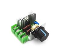 Régulateur de tension SCR AC 220 V 2000 W, variateur d'intensité, contrôleur vitesse du moteur, thermostat, module régulation électronique(2000W SCR)