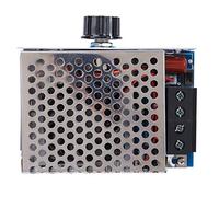 Régulateur de tension SCR robuste 10 kW, variateur de thyristor 0 230 V AC avec refroidissement intelligent par ventilateur, contrôle de précision pour fours électriques,