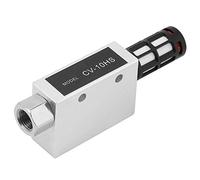 RéGulateur de Vide, éJecteur de GéNéRateur de Vide D'éChappement D'Air Pneumatique En Alliage D'Aluminium CV-10HS Avec Silencieux, Buse De 1,0 Mm, Paquet De 1