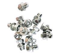 Régulateur de vis d'amarrage de ligne de frein à face lisse avec fibres pleine profondeur pour la sécurité du vélo Vis de verrouillage de frein résistante à l'oxydation