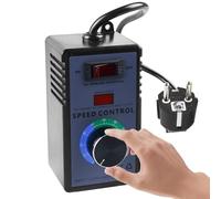 Régulateur de vitesse 230 V, régulateur de vitesse moteur 230 V, ventilateur, régulateur de puissance 230 V pour meuleuse d'angle/souffleur/perceuse à main/scie circulaire, régulateur de tension AC