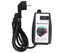 Régulateur De Vitesse, Ajusteur De Vitesse De Ventilateur à Ventilation Variable Contrôleur De Vitesse De Moteur Ignifuge Pompe EU Plug 230v 50hz Pour Ventilateur De Masseur
