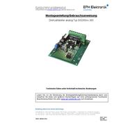 Régulateur de vitesse continu EPH Elektronik GS24S/10/P 360B.10.2/2234 10 A 24 V/DC