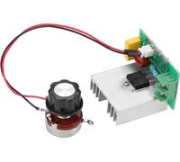 Régulateur de vitesse de moteur AC 0-220V 4000W 40A Régulateur de tension Dimmers LED