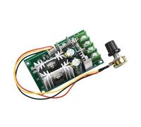 Régulateur de vitesse de moteur CC 10-60 V haute puissance 20 A 1200 W pour moteur à brosse CC avec potentiomètre et dissipation de la chaleur