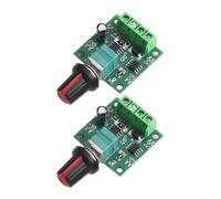 Régulateur de vitesse de moteur CC 2 A avec contrôle PWM et fusible de sécurité pour applications basse tension