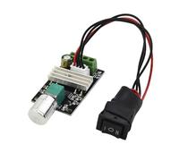 Régulateur de vitesse de moteur CC 6 V-28 V 3 A PWM avec interrupteur marche avant et arrière, pour moteurs brossés, modèle 1203BB, boîtier en métal, 5 x 3,2 x 1,5 cm