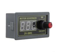 Régulateur de vitesse de moteur CC pour moteurs PWM DC - Réglage du cycle de service de 0 à 100 %, bouton d'encodeur numérique, démarrage en douceur, unité de commande de moteur industriel 79 x 43 x