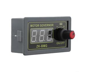 Régulateur de vitesse de moteur CC pour moteurs PWM DC - Réglage du cycle de service de 0 à 100 %, bouton d'encodeur numérique, démarrage en douceur, unité de commande de moteur industriel 79 x 43 x