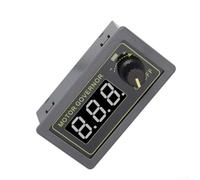 Régulateur de vitesse de moteur PWM 5 V 12 V 24 V LED 5 A 150 W avec bouton de codage numérique à démarrage progressif, cycle de service réglable, bouton d'arrêt pour interrupteur de contrôle externe