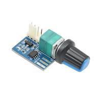 Régulateur de vitesse de ventilateur pour boîtier d'ordinateur 12 V 4 broches avec bouton manuel silencieux