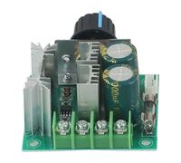 Régulateur de vitesse du moteur CC, interrupteur de contrôle de tension 12 V-40 V 10 A avec fusible intégré et protection contre l'inversion de polarité pour une performance stable dans les