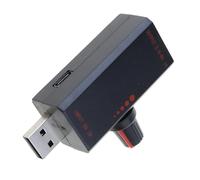Régulateur de vitesse du moteur, contrôleur réglable USB 5 V, pompe compacte, 2,2 x 4,3 x 6,6 cm, et gestionnaire de vitesse du ventilateur pour refroidissement d'aquarium, ventilateurs de bureau