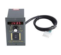 Régulateur de Vitesse du Moteur, Keenso Contrôleur de Vitesse Electrique Commutateur Réglable en Continu à Affichage à LED Bouton 220V 15W-400W (400W)