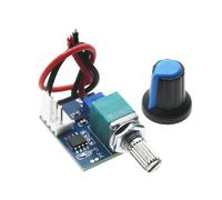 Régulateur de vitesse du ventilateur à bouton rotatif pour boîtier PC 12 V 4 broches faible consommation d'énergie PWM