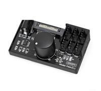 Régulateur de vitesse du ventilateur pour serveur, prend en charge 4 broches pour les ventilateurs PWM uniquement, pour alimentation SATA, contrôle du hub de ventilateur 4 voies et 6 voies avec