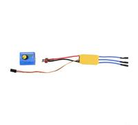 Régulateur de vitesse moteur sans balais 30 A DC 4-16 V pour contrôleur PWM avec sortie BEC pour systèmes d'automatisation et modèles RC
