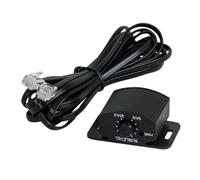 Régulateur de volume pour amplificateur - Peu encombrant et ergonomique - Télécommande pour amplificateur de voiture - Pour les trajets, les trajets, les voyages, les excursions en famille, les