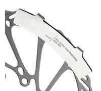 Régulateur d'espace de frein à disque - Aligne les étriers de vélo, vue de la de centrage de précision, longueur 55 mm | épaisseur 0,3 mm, structure en tôle d'accident