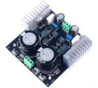 Régulateur double tension réglable, AC 15-30 V vers DC ± 14-33 V, module d'alimentation à faible bruit 1,5 A avec condensateur de filtre, 100 x 101 mm