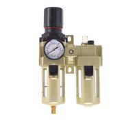 TC TECHNIC Régulateur Filtre À Air Compresseur Pneumatique Séparateur Huileur d'air 3/4"