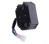 Régulateur générateur 12 V CH15589 compatible avec les modèles JD650 JD750 | Connecteur à 6 fils, finition, résistant, s'adapte à l'espace du porte-gobelet, facile à installer