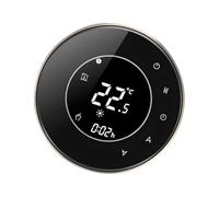 Régulateur intelligent économe en énergie pour chauffage électrique, mise en évidence des modes programmables, sécurité du gel et fonction mémoire LCD