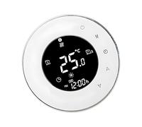 Régulateur intelligent économe en énergie pour chauffage électrique, mise en évidence des modes programmables, sécurité du gel et fonction mémoire LCD