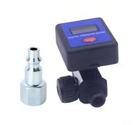 Régulateur Pression Air pour compresseur Digital Haute Précision 150 PSI Anti-Humidité Vanne Purge Rapide pour Pulvérisation Automobile Industrie Alliage Aluminium 1/4 NPT
