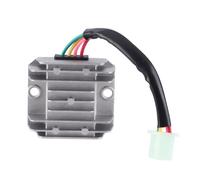 Régulateur Rectificateur 12V 4 Fils pour Moto, Aluminium, Compatible 150cc 250cc PIT Quad Dirt Bike ATV Buggy - Haute Fiabilité, Facile à Installer, Résistant à la Corrosion