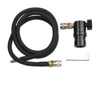 Régulateur séparateur d'air comprimé huile-eau avec coupleur Foster et tuyau à distance, sortie réglable de 40 à 150 PSI compatible avec les réservoirs SLP standard, entrée maximale de 800 psi, tuyau