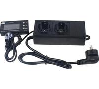 Régulateur thermostatique, capteur NTC, contrôle de la température en temps réel, noir