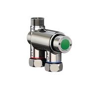 Presto Régulateur thermostatique Minitherm monoposte, arrivées en ligne F/G 3/8" chromé - 29008