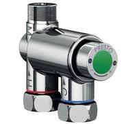 Régulateur thermostatique monoposte avec arrivées en ligne - Minitherm PRESTO