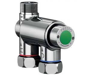 Régulateur thermostatique monoposte avec arrivées en ligne - Minitherm PRESTO
