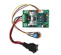 Régulation de Vitesse PWM 5-30V DC 6A/150W, Contrôleur de Vitesse de Moteur à Brosse Cc Réglable, Interrupteur d'inversion 5-30V DC 6A/150W