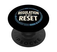 Régulation du système nerveux Calme Bien-être Guérison somatique PopSockets PopGrip Adhésif