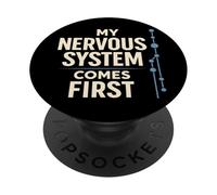 Régulation du système nerveux Calme Bien-être Guérison somatique PopSockets PopGrip Adhésif