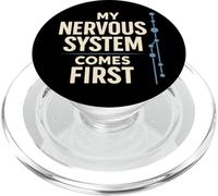 Régulation du système nerveux Calme Bien-être Guérison somatique PopSockets PopGrip pour MagSafe