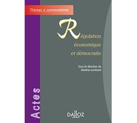 Régulation économique et démocratie