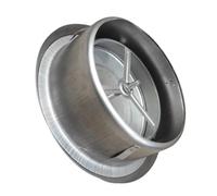 Régulation manuelle du flux d'air, diffuseur de sortie inoxydable, gouttes d'hypotension, conçu pour le bruit, utilisation gratuite, différents logements, sortie CVC