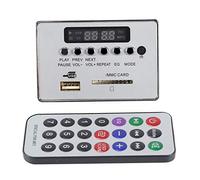 Regun Bluetooth MP3 - DC12V Bluetooth MP3 Decoder Board Module Audio USB SD TF FM Radio Lossless WMA/WAV(siliver)