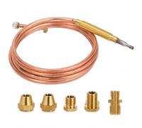 Regun Kit Thermocouple à Gaz Universel, 90cm M6x0.75 Thermocouples à Gaz de Chauffage, pour cuisinière à Induction, cuisinière à gaz, unité de Chauffage