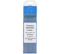 Regun Soudage TIG Électrodes de Tungstène Pur- 1.0 x 150 mm tungstène Pour Soudage TIG AC Aluminium, Magnésium et Alliages Nickel - Pointe Verte (10 Pièces)