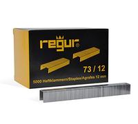 REGUR Agrafes plates type 73 73/12 mm pour agrafeuse d'emballage Regur 31, Rapid HD 31, etc.