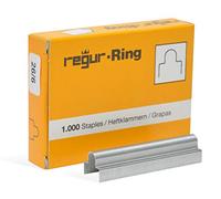 Regur RR6MM Lot de 1000 agrafes pour agrafeuse Regur Ring King