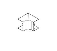 REHAU ANGLE INTERIEUR VARIABLE POUR GOULOTTE AXIS 60x40 PVC BLANC IK10